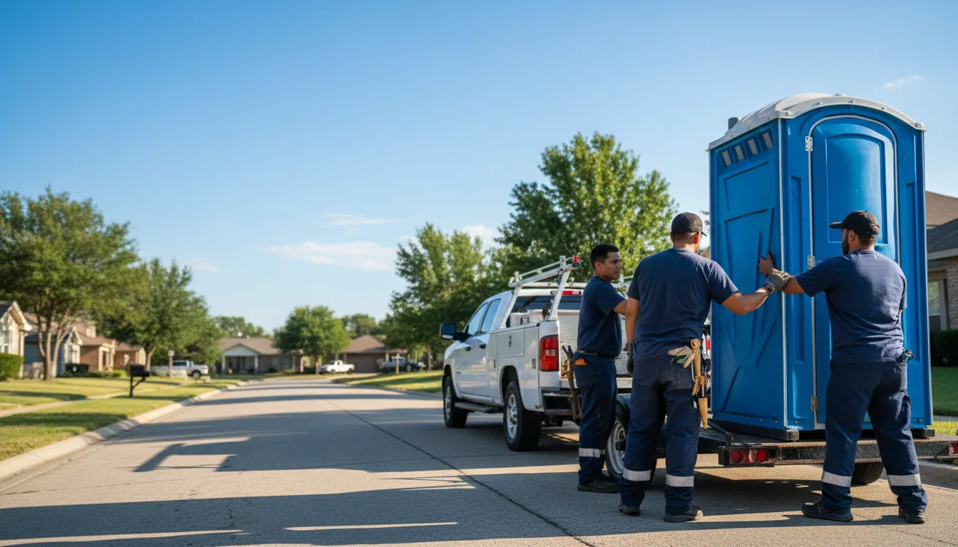 Portable Toilet Rental in Wilson, NC near me